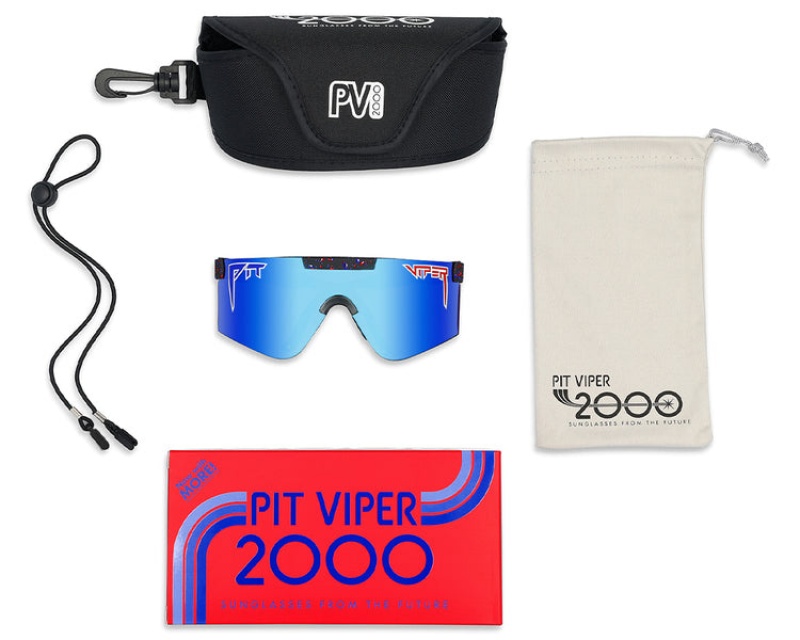 The 2000s Pit Viper Peacekeeper Negros Rojos | 7564QZYPK