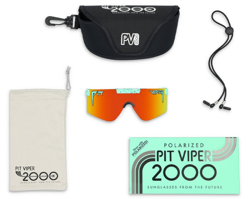 The 2000s Pit Viper Poseidon Polarized Verdes | 9486RUJOF