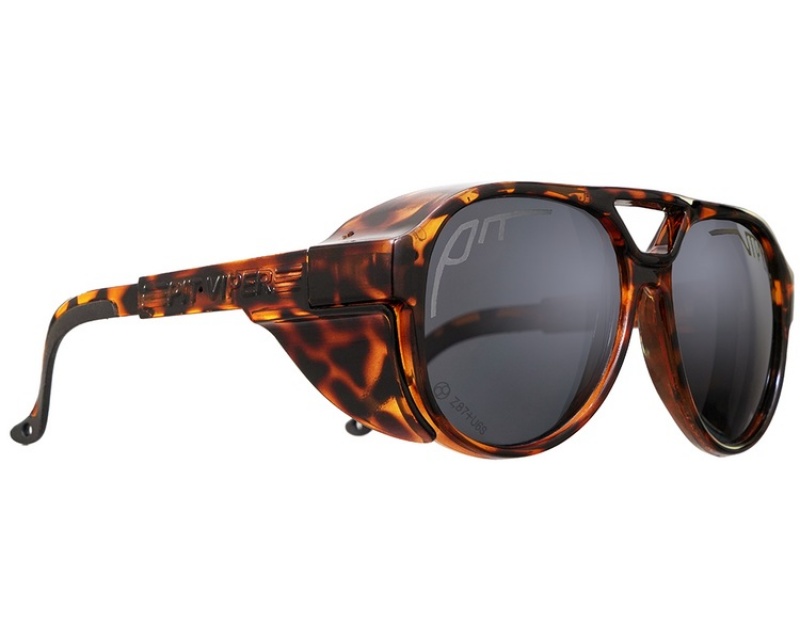 The Exciters Pit Viper Land Locked Polarized Leopardo | 6847FQWOT