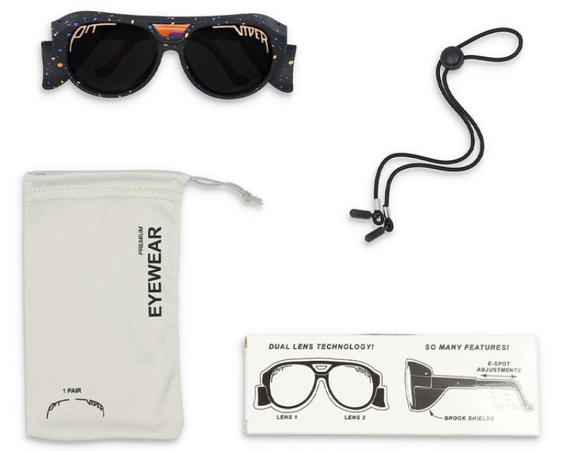 The Exciters Pit Viper Naples Polarized Negros | 8592EGAHY