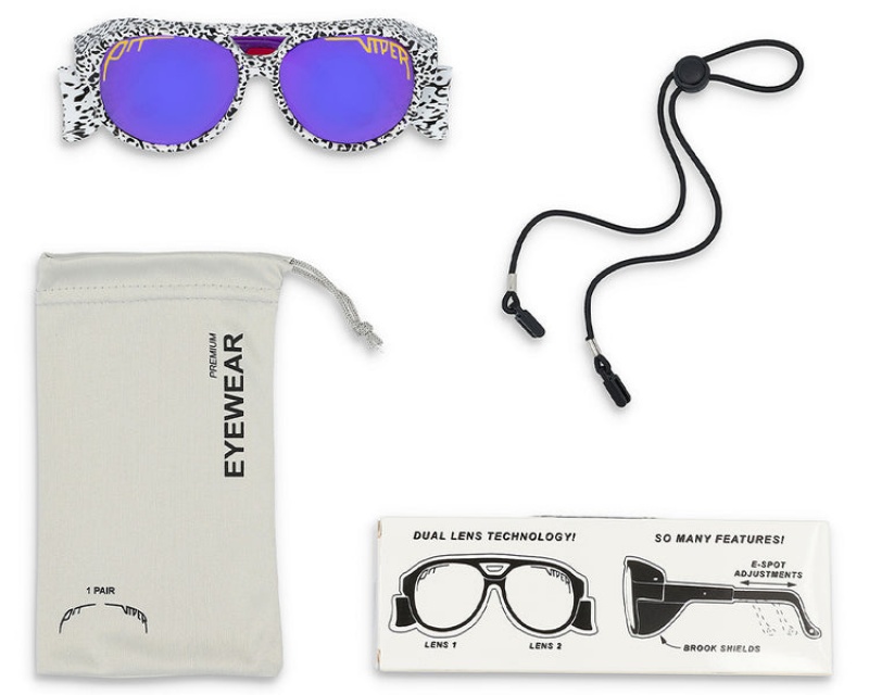 The Exciters Pit Viper Son Of Beach Polarized Negros Blancos | 2361VILOC