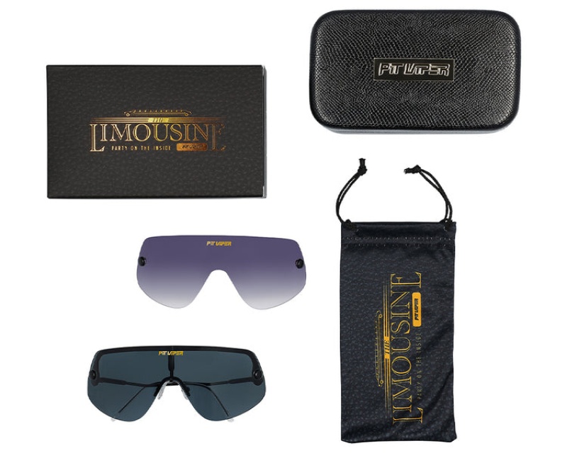 The Limousine Pit Viper Exec Polarized Negros | 6031UFOQY