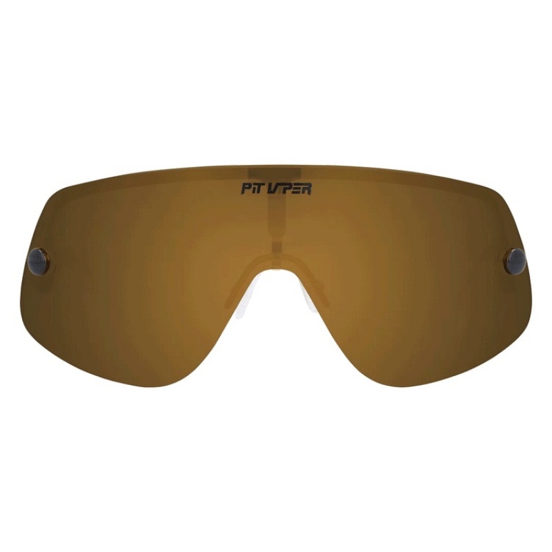 The Limousine Pit Viper Gold Standard Polarized Dorados | 2064ULIXP